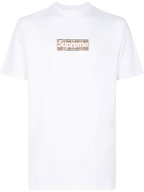 supreme burberry launch|supreme burberry box t shirt.